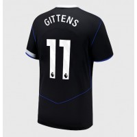 Chelsea Jamie Gittens #11 Tretí futbalový dres 2025-26 Krátky Rukáv
